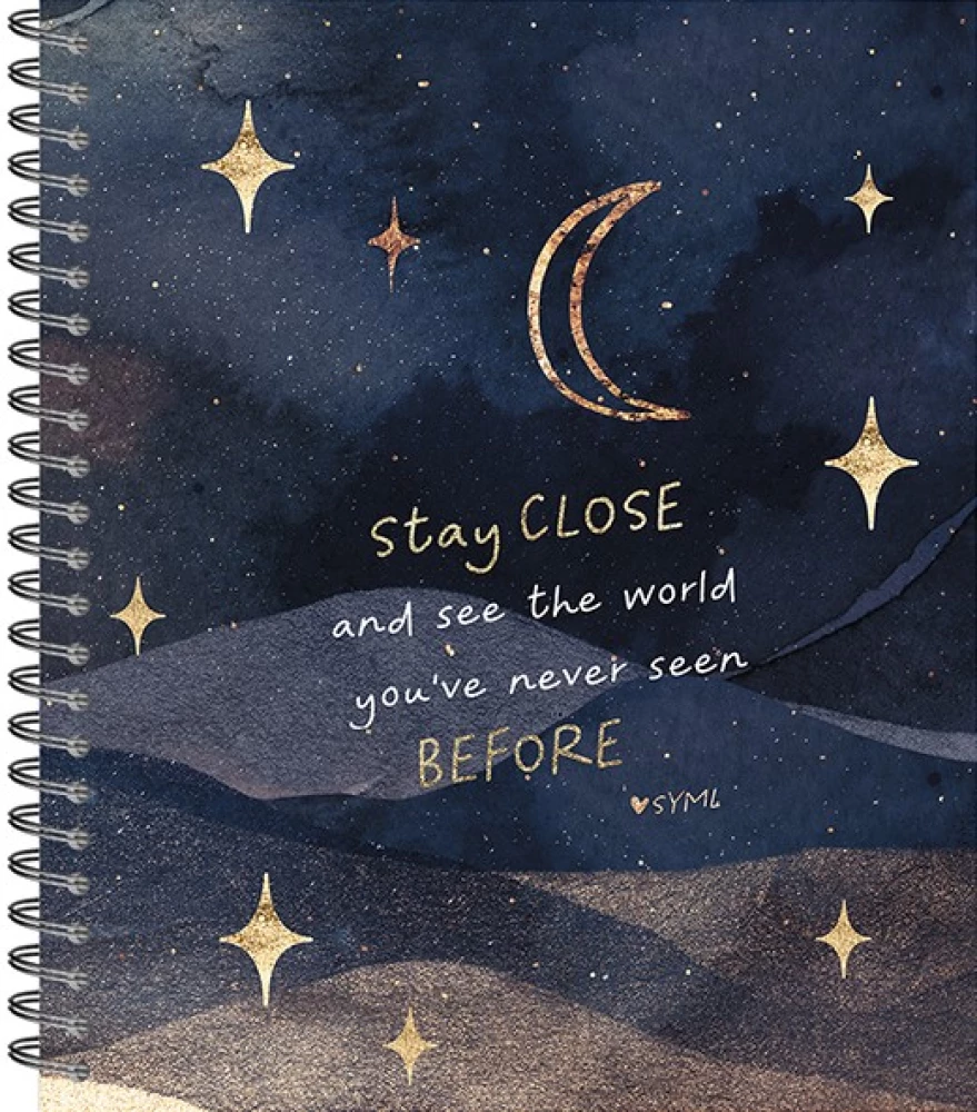 General notebook 48 sheets spiral - My Galaxy, assorted