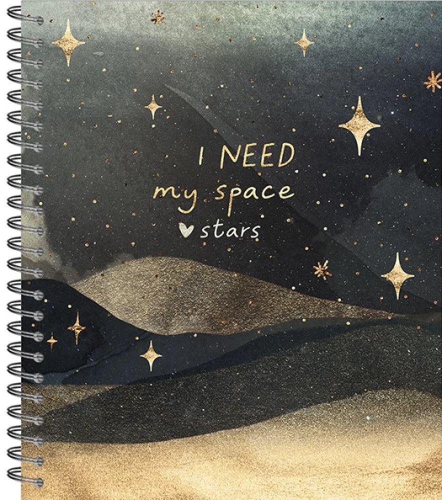 General notebook 48 sheets spiral - My Galaxy, assorted