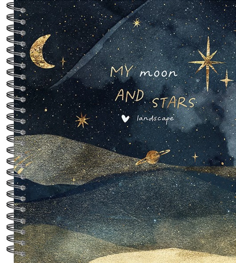 General notebook 48 sheets spiral - My Galaxy, assorted