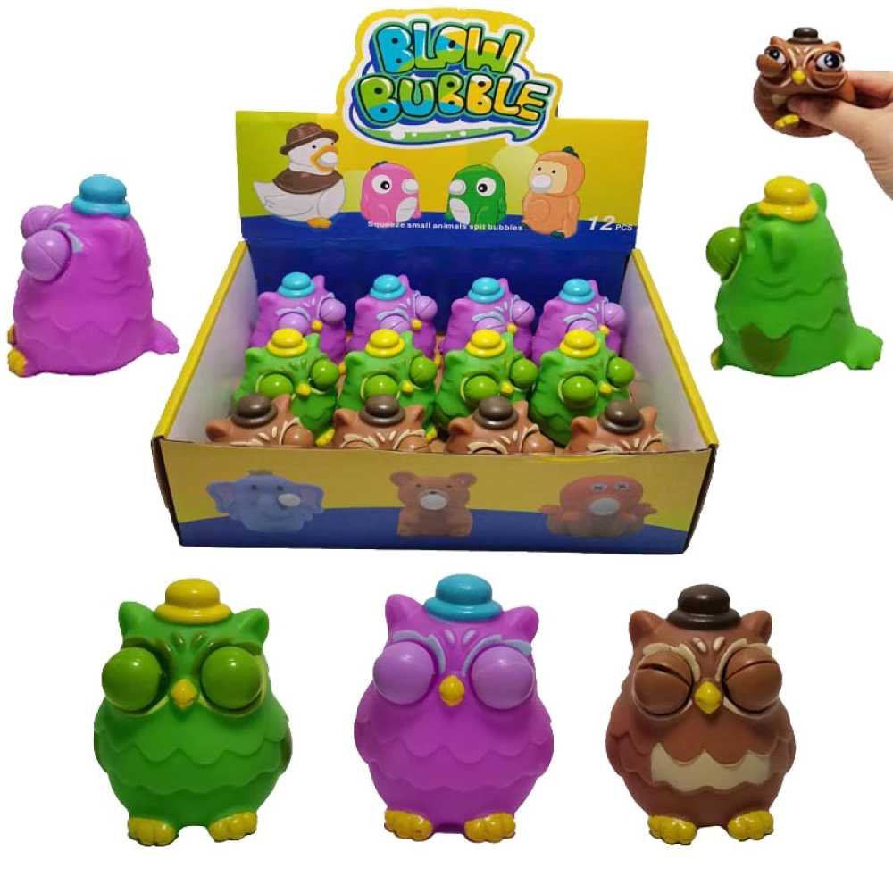 Eyeball Stress Balls - Owl, mix