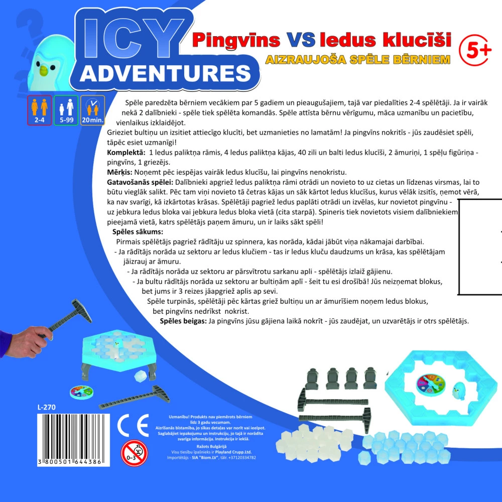 Board Game - Icy Adventures (LV)