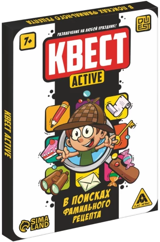 Quest-activ - In Search of the Family Recipe