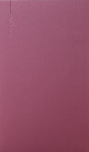 Planner - QUADRO 2025, burgundy