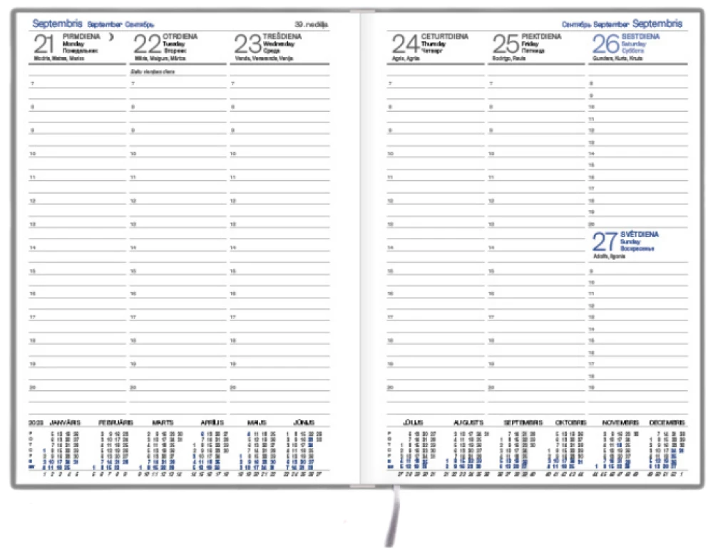 Diary - Prestige 2025, white