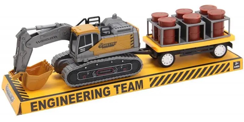 Inertial Excavator - Construction