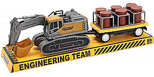 Inertial Excavator - Construction