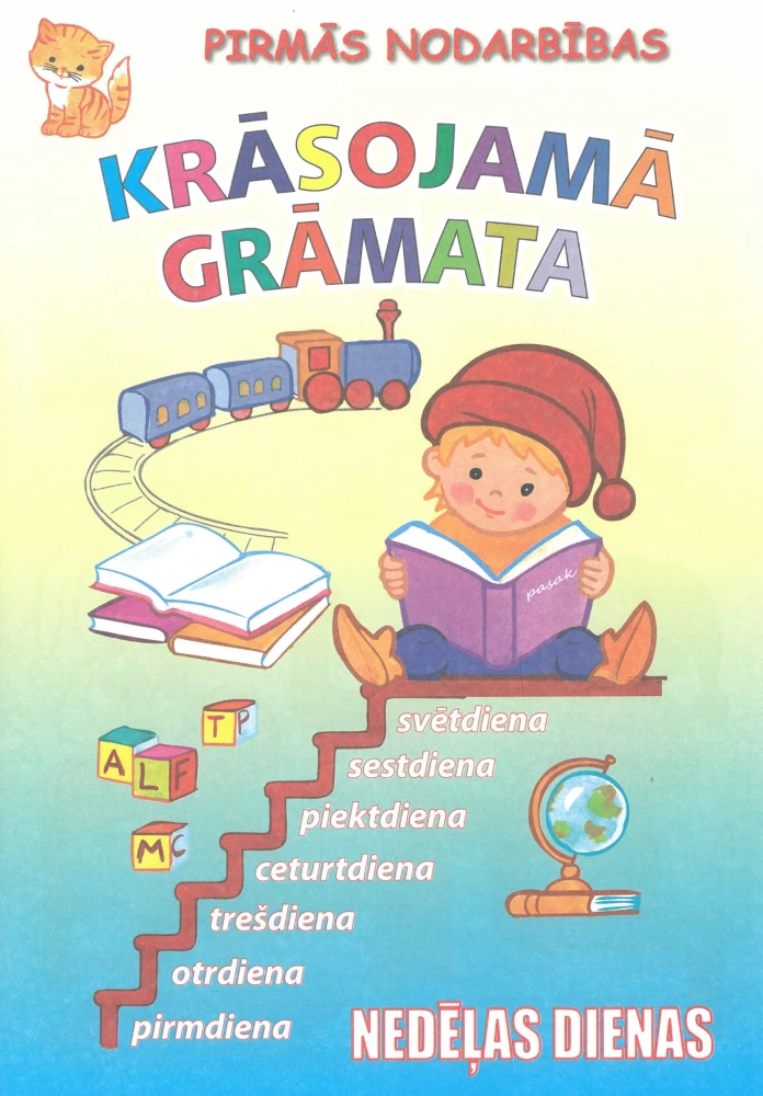 Krāsojamā grāmata - Nedēļas dienas