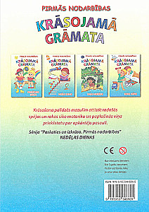 Krāsojamā grāmata - Nedēļas dienas