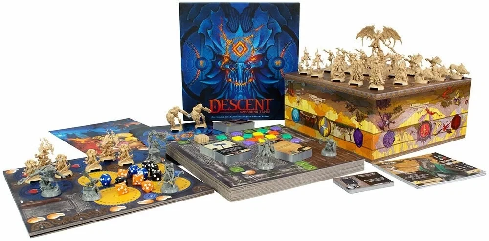 Board Game - Descent. Legends of the Dark