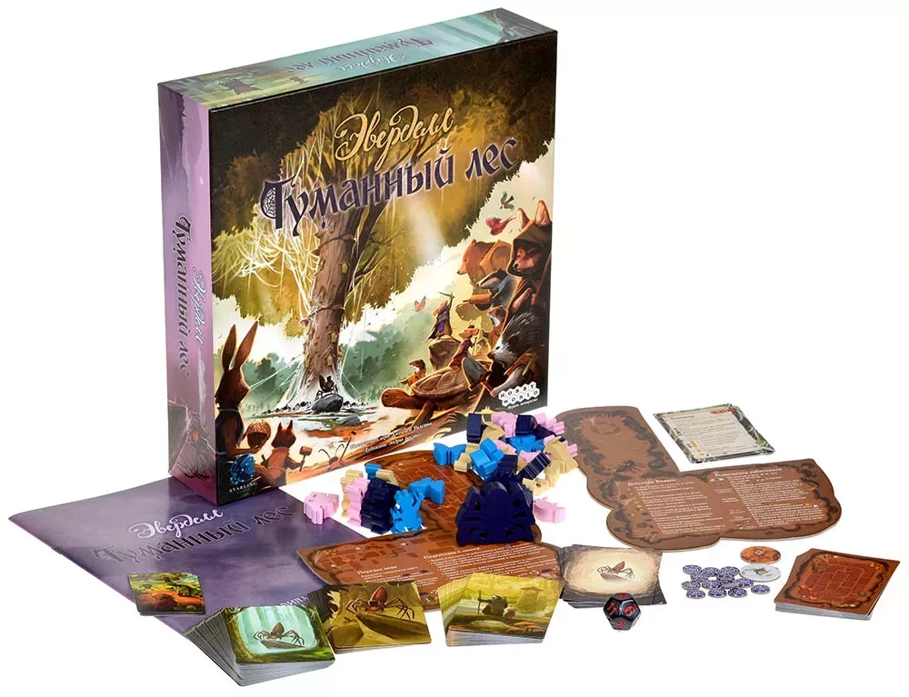 Tabletop game - Everdell. Foggy Forest