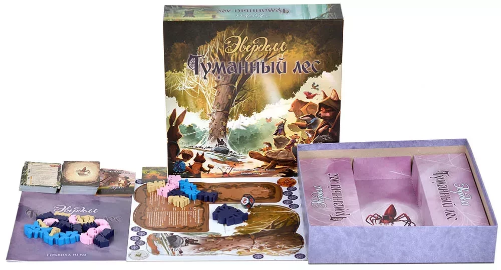 Tabletop game - Everdell. Foggy Forest