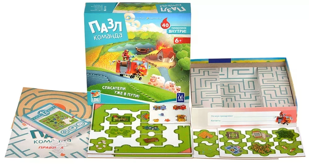 Board game - Puzzle team