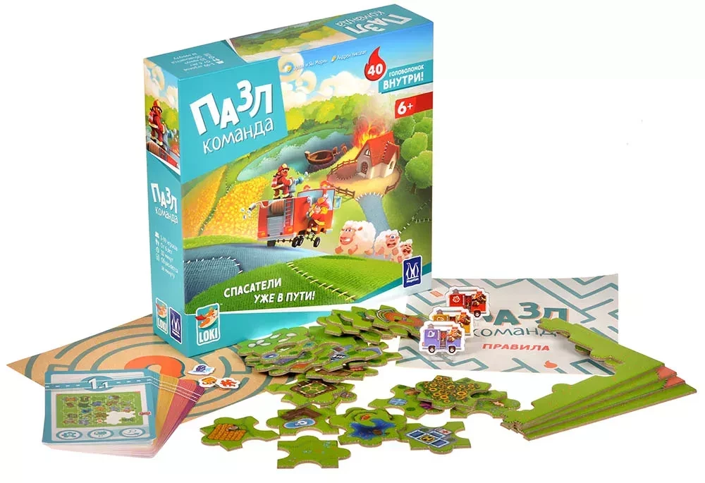 Board game - Puzzle team