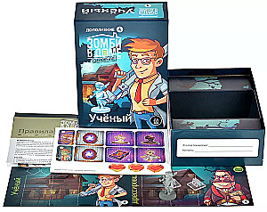Board game - Zombies in the House Infection. Scientist