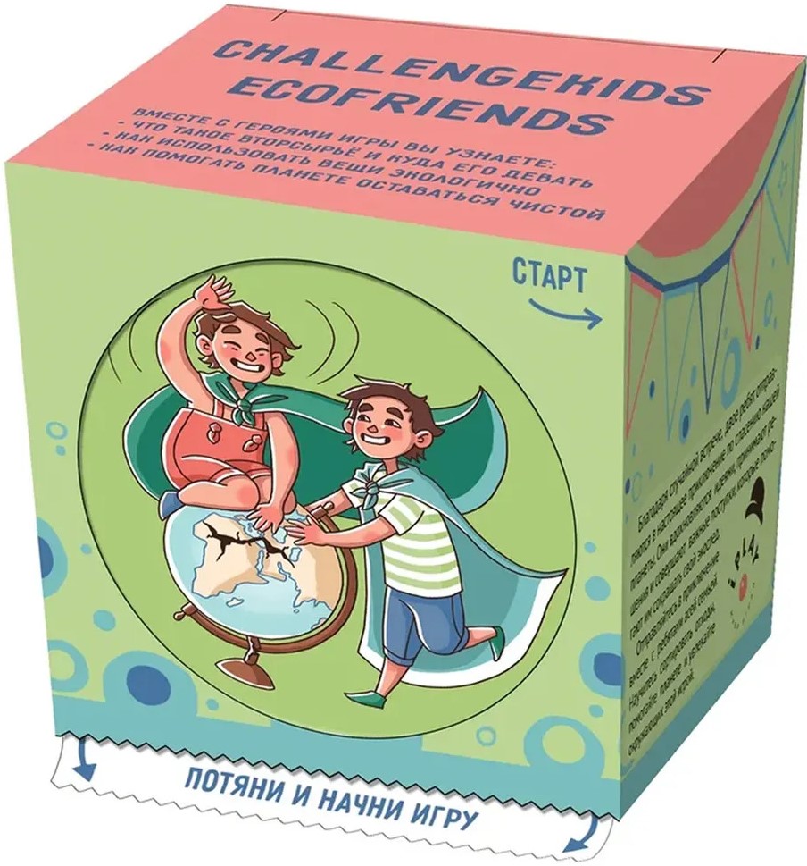 Настольная игра - Challengekids Ecofriends