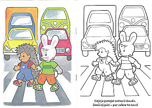 Coloring book - Traffic Rules