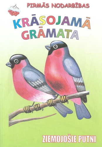 Coloring book - Wintering birds