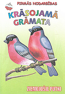 Coloring book - Wintering birds