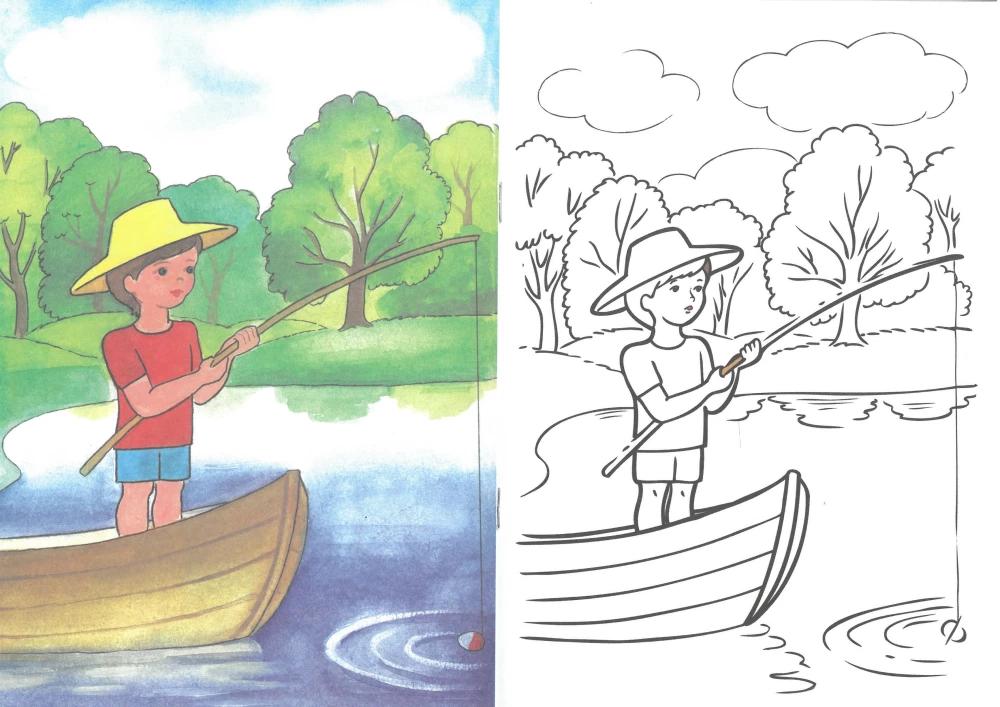 Coloring Book - Summer