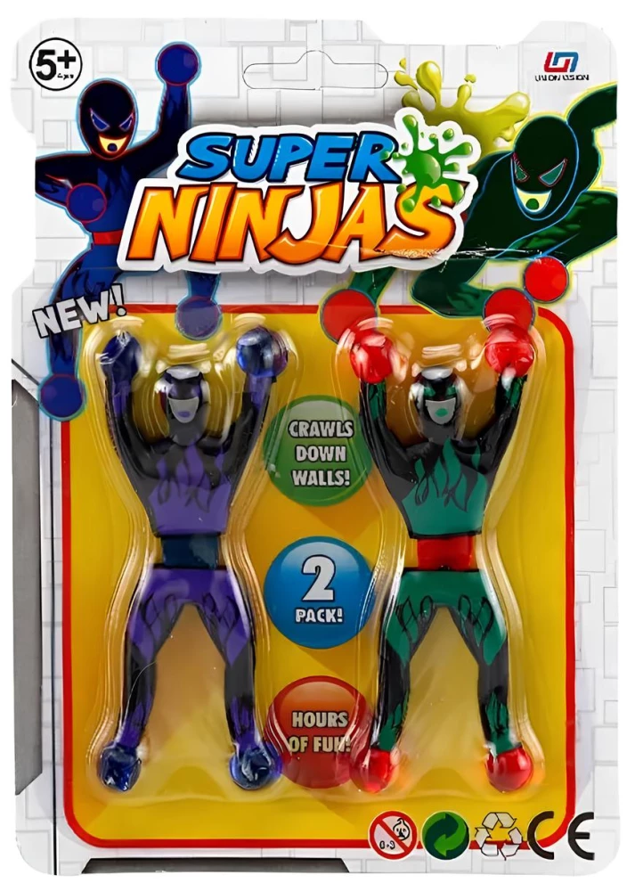 Wall climber sticky spider man, 2 pieces