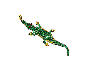 Bead Weaving Kit - Crocodile