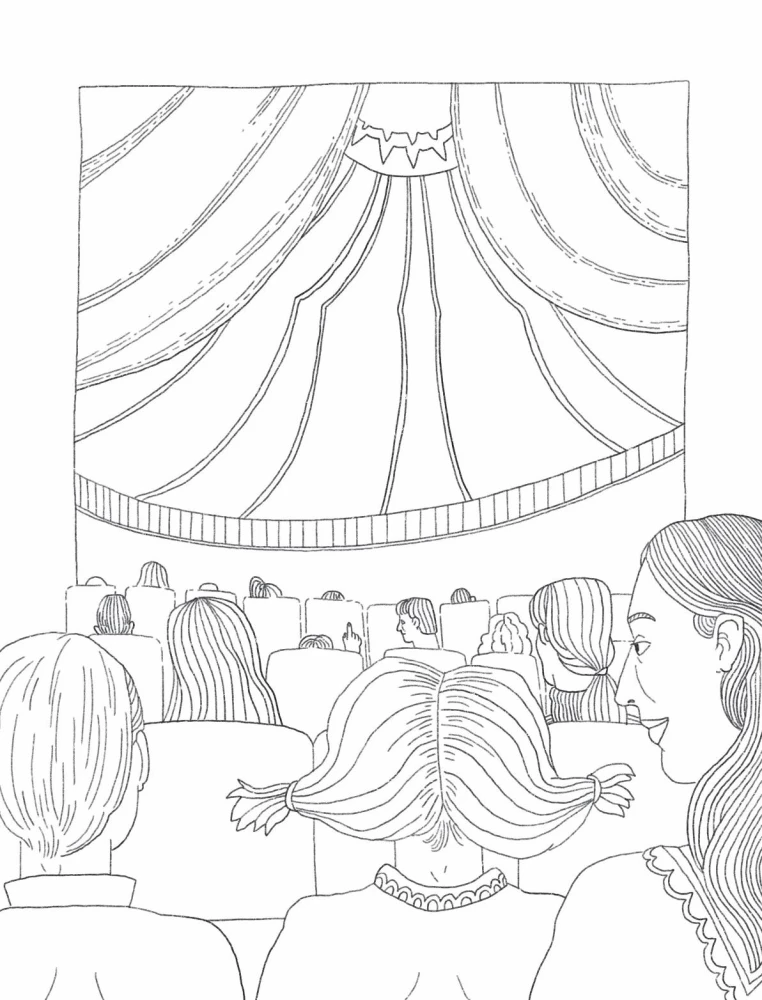 One Day in the Circus. Coloring the Amazing Story of a Troupe