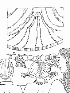 One Day in the Circus. Coloring the Amazing Story of a Troupe