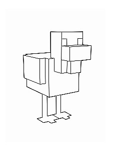 The Most Cubic Minecraft Coloring Book. Super Pixel Adventure