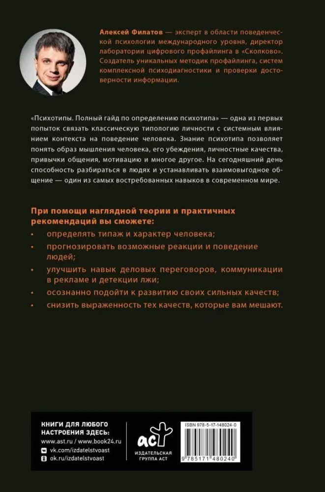 Психотипы. Полный гайд по определению психотипа