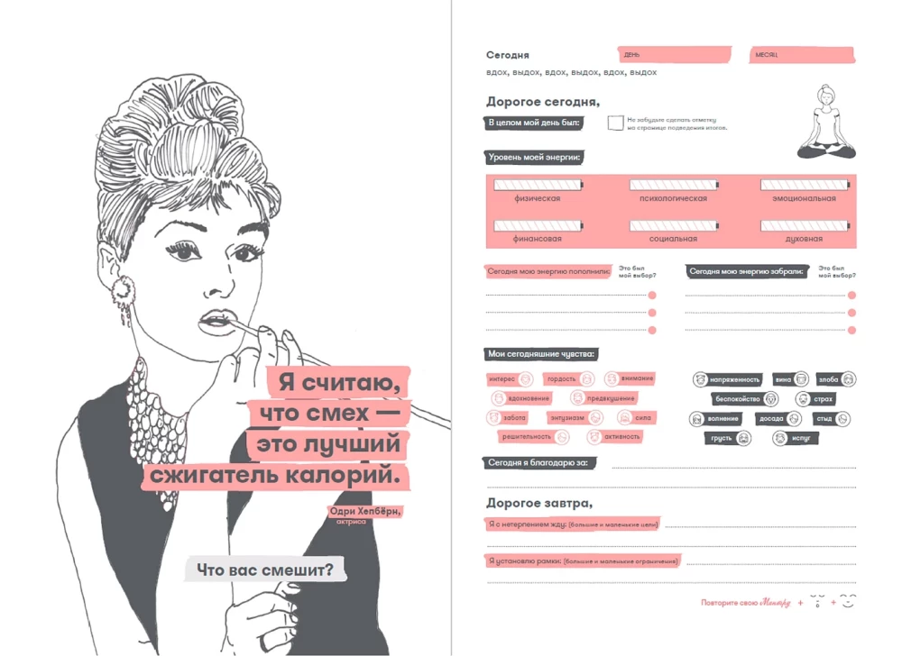 Diary of Your Energy. Checklists, Tips, Exercises