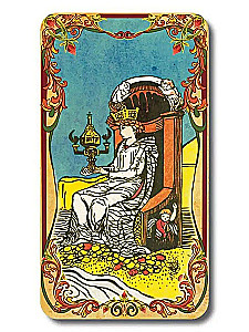 Vintage Tarot Cards with Divination Instructions (78 cards)