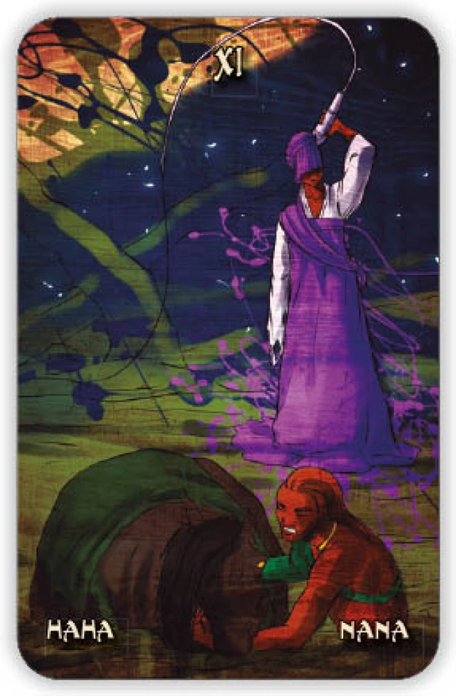 Voodoo Tarot Cards with Divination Instructions (78 cards)