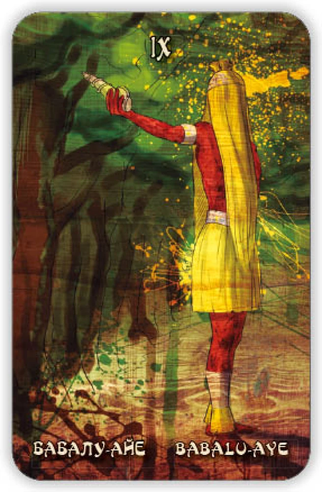 Voodoo Tarot Cards with Divination Instructions (78 cards)