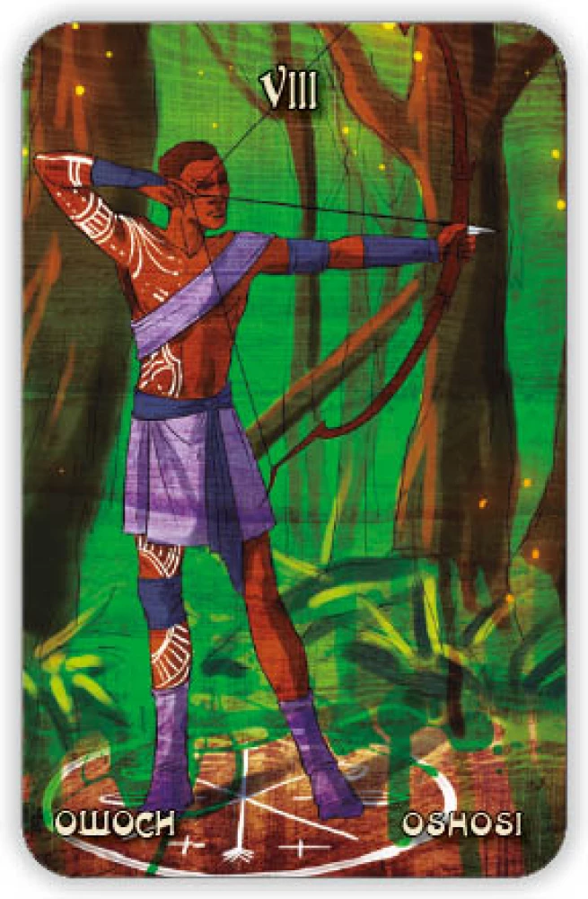Voodoo Tarot Cards with Divination Instructions (78 cards)