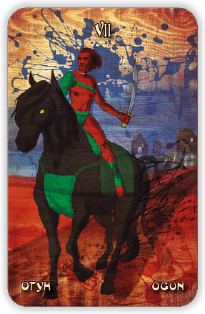 Voodoo Tarot Cards with Divination Instructions (78 cards)