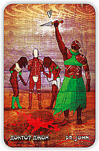 Voodoo Tarot Cards with Divination Instructions (78 cards)