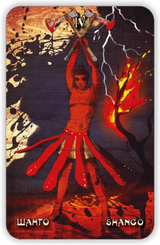 Voodoo Tarot Cards with Divination Instructions (78 cards)