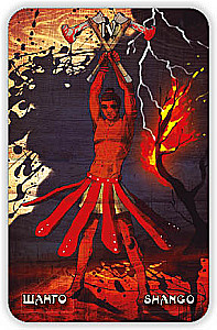 Voodoo Tarot Cards with Divination Instructions (78 cards)