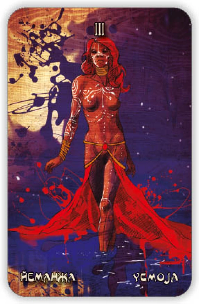 Voodoo Tarot Cards with Divination Instructions (78 cards)