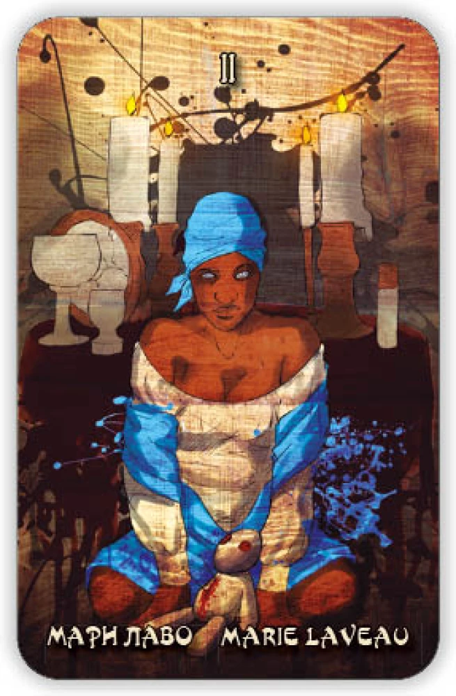 Voodoo Tarot Cards with Divination Instructions (78 cards)