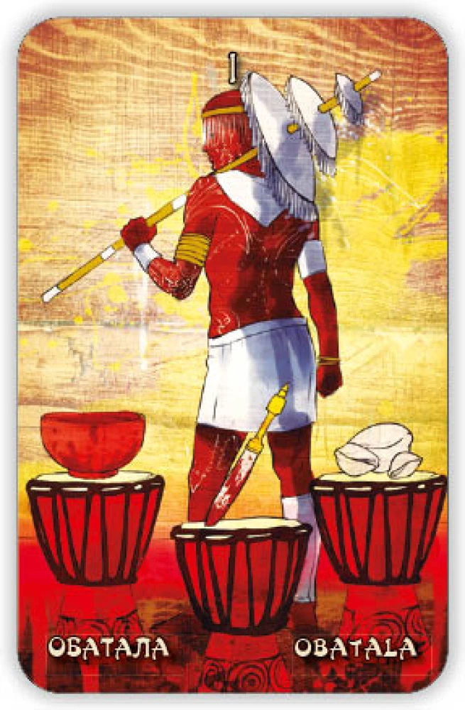 Voodoo Tarot Cards with Divination Instructions (78 cards)