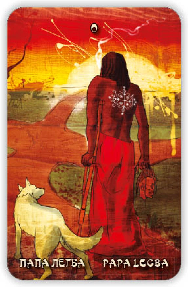 Voodoo Tarot Cards with Divination Instructions (78 cards)