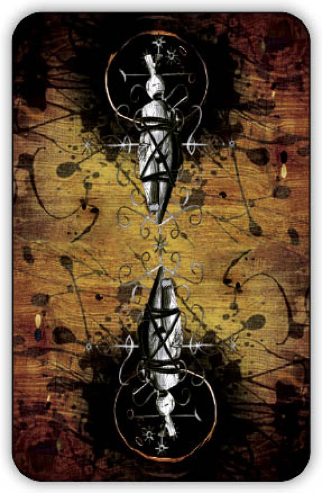 Voodoo Tarot Cards with Divination Instructions (78 cards)