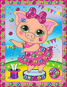 Set for Making a Picture - Pig in the Circus
