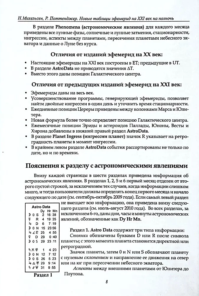 New Ephemeris Tables for the 20th Century (1900-2000 at Midnight)