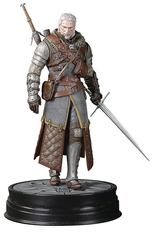 Figurīna - The Witcher Dark Horse Geralt, 26 cm