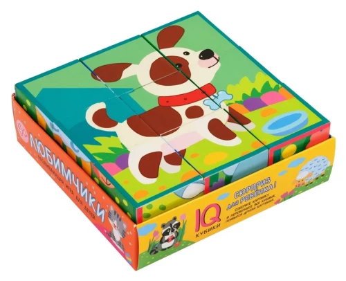 Smart cubes in a tray - Favorites (9 pieces)