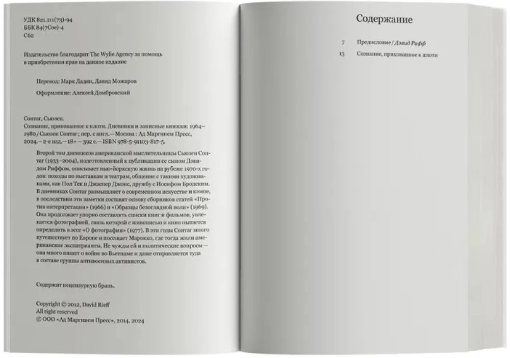 Świadomość przykuta do ciała. Dzienniki i notatniki. 1964–1980