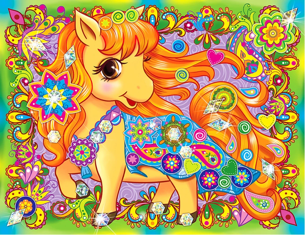 Sticker Set for Picture - Pony (Anti-stress)