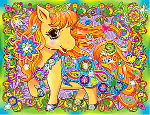 Sticker Set for Picture - Pony (Anti-stress)